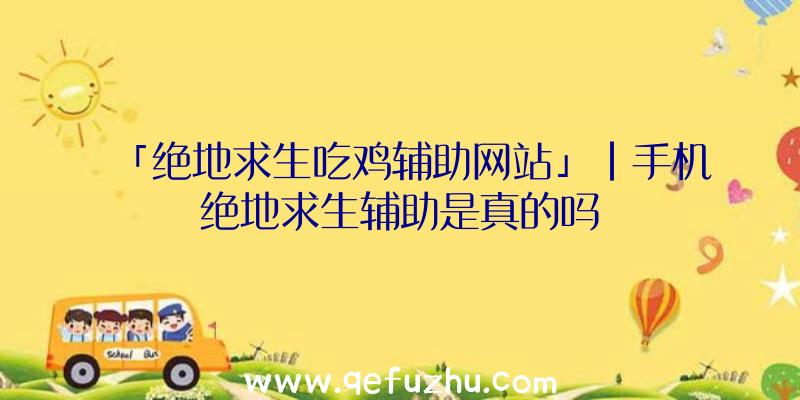 「绝地求生吃鸡辅助网站」|手机绝地求生辅助是真的吗